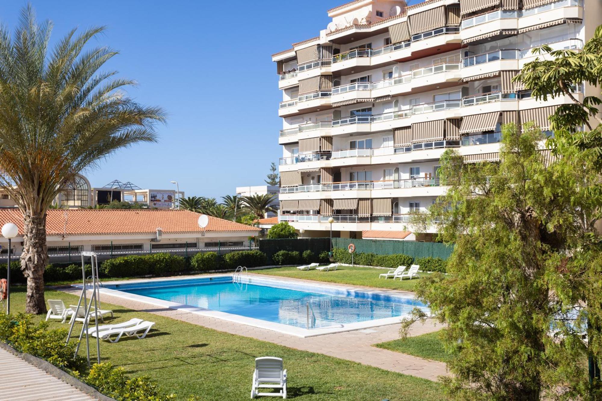 Home2book Design Terrace & Pool Cristianos Apartamento